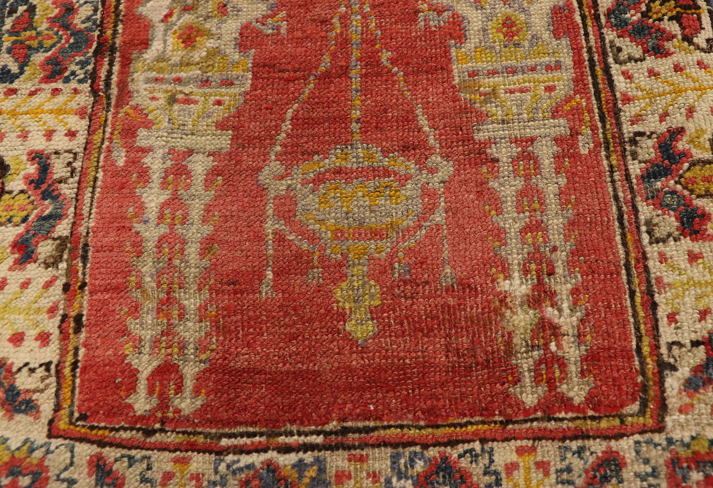 2 x 3 Vintage Turkish Prayer Rug 51059