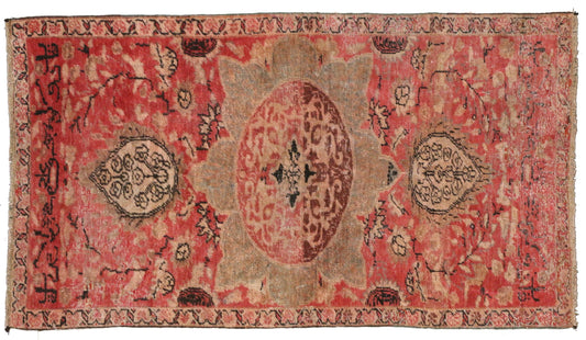 3 x 5 Antique Oushak Rug 51060