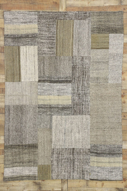 6 x 8 Vintage Patchwork Rug 51062