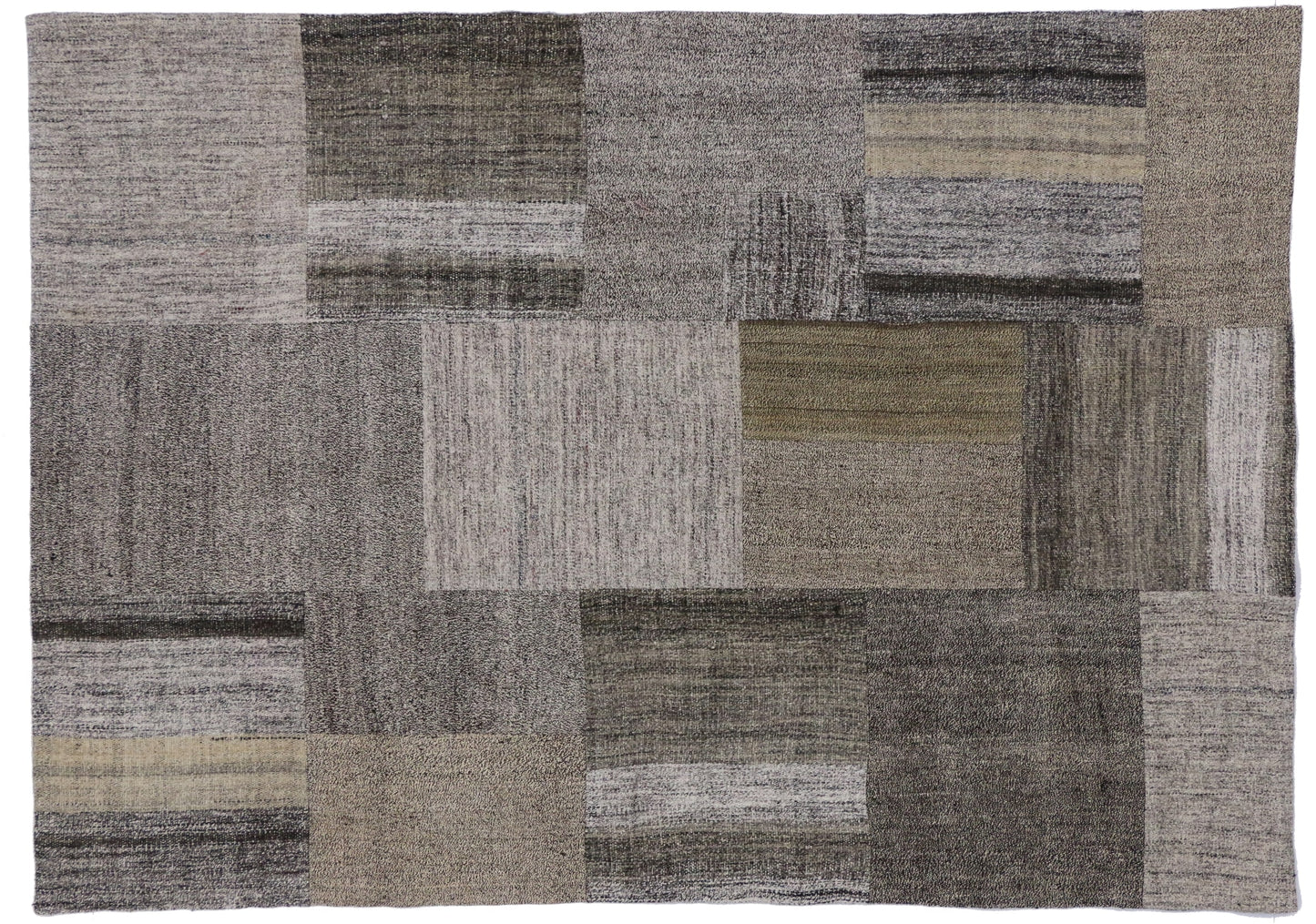 6 x 8 Vintage Patchwork Rug 51063