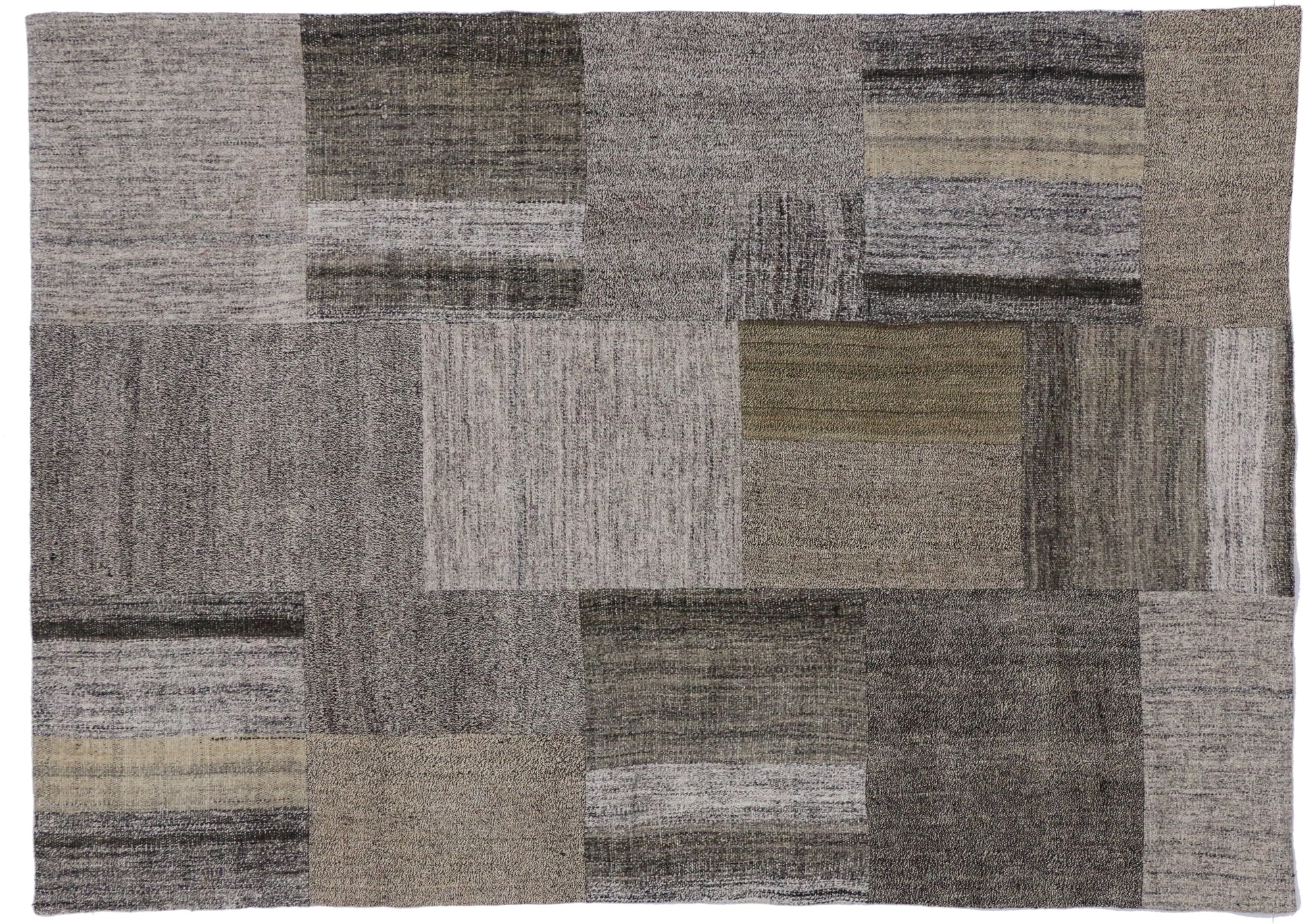 6 x 8 Vintage Patchwork Rug 51063
