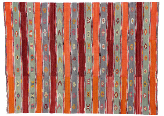 6 x 9 Vintage Kilim Rug 51070