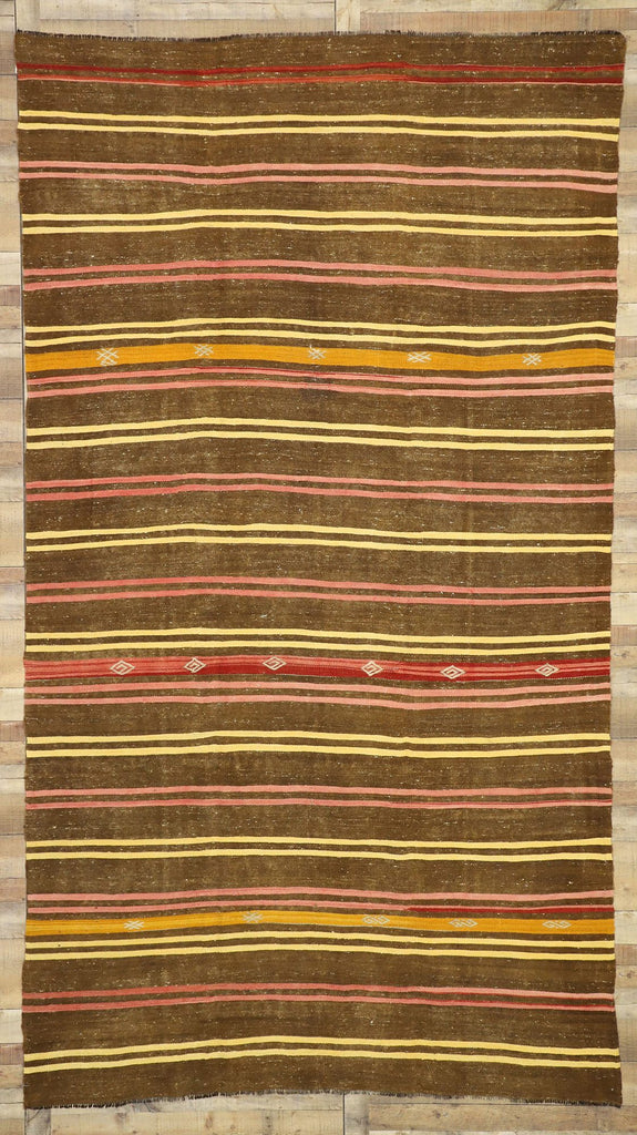 8 x 13 Vintage Turkish Kilim Rug 51075