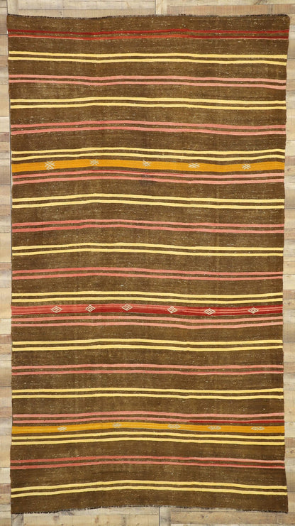 8 x 13 Vintage Turkish Kilim Rug 51075