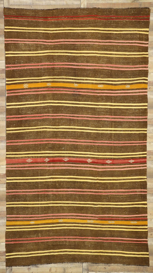 8 x 13 Vintage Turkish Kilim Rug 51075