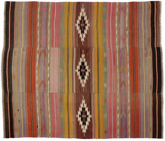 6 x 8 Vintage Kilim Rug 51077