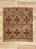 4 x 4 Vintage Turkish Oushak Rug 51081