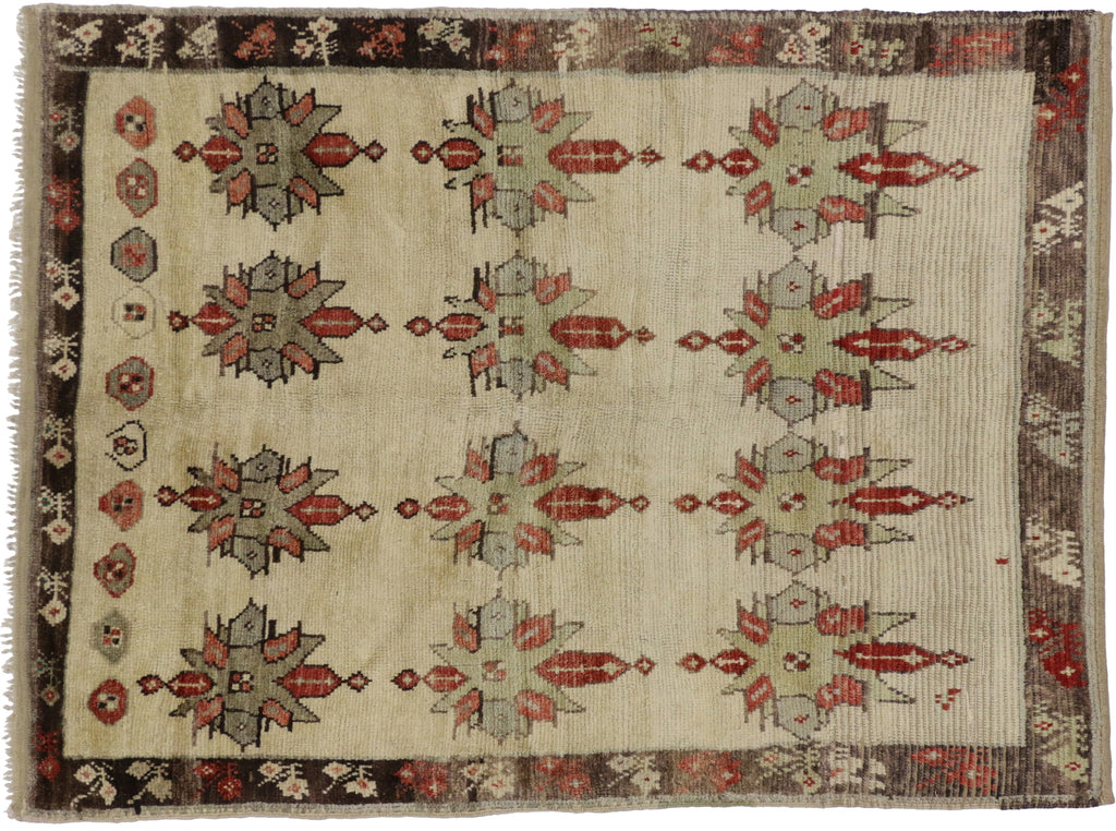 5 x 6 Vintage Tulu Rug 51087