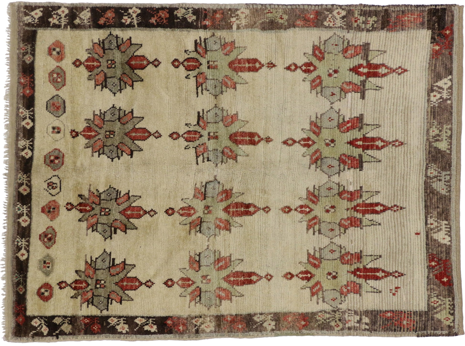 5 x 6 Vintage Tulu Rug 51087