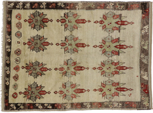 5 x 6 Vintage Tulu Rug 51087