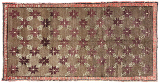 3 x 6 Vintage Oushak Rug 51089