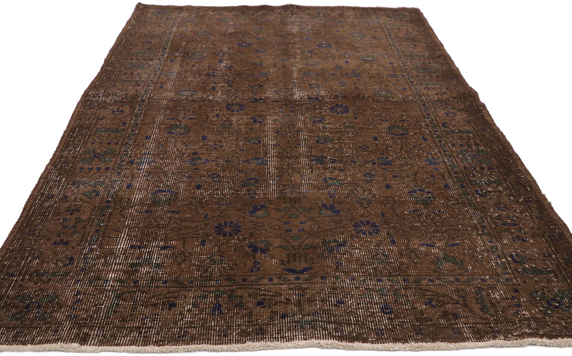 4 x 7 Vintage Turkish Sivas Rug 51106