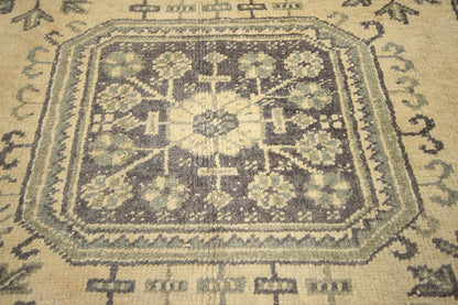5 x 11 Vintage Turkish Oushak Rug 51117