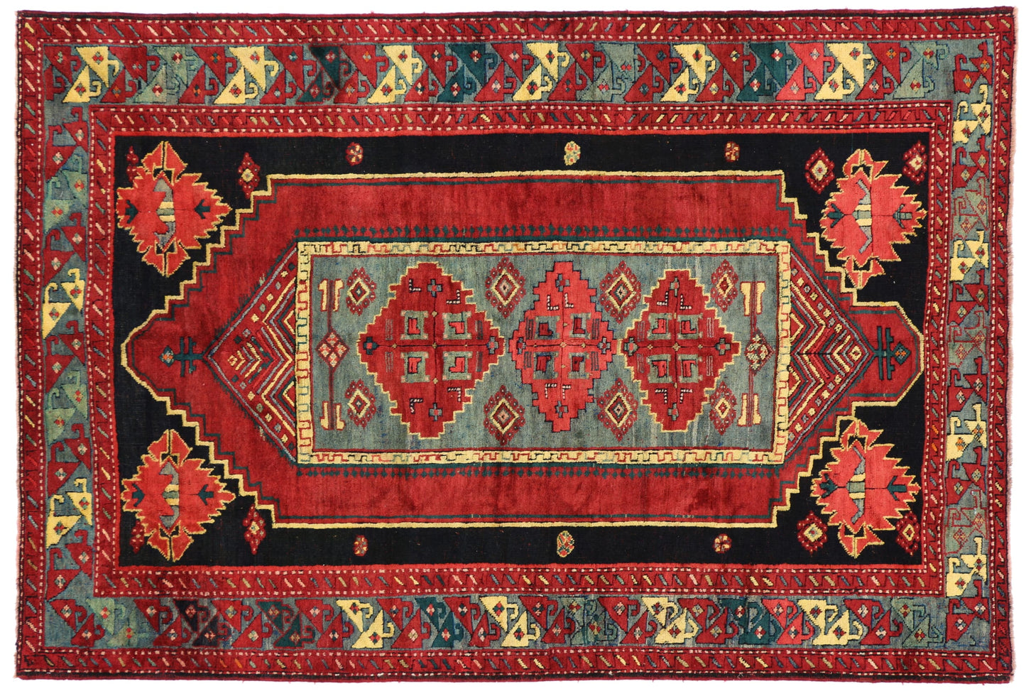 5 x 8 Vintage Kazak Rug 51119