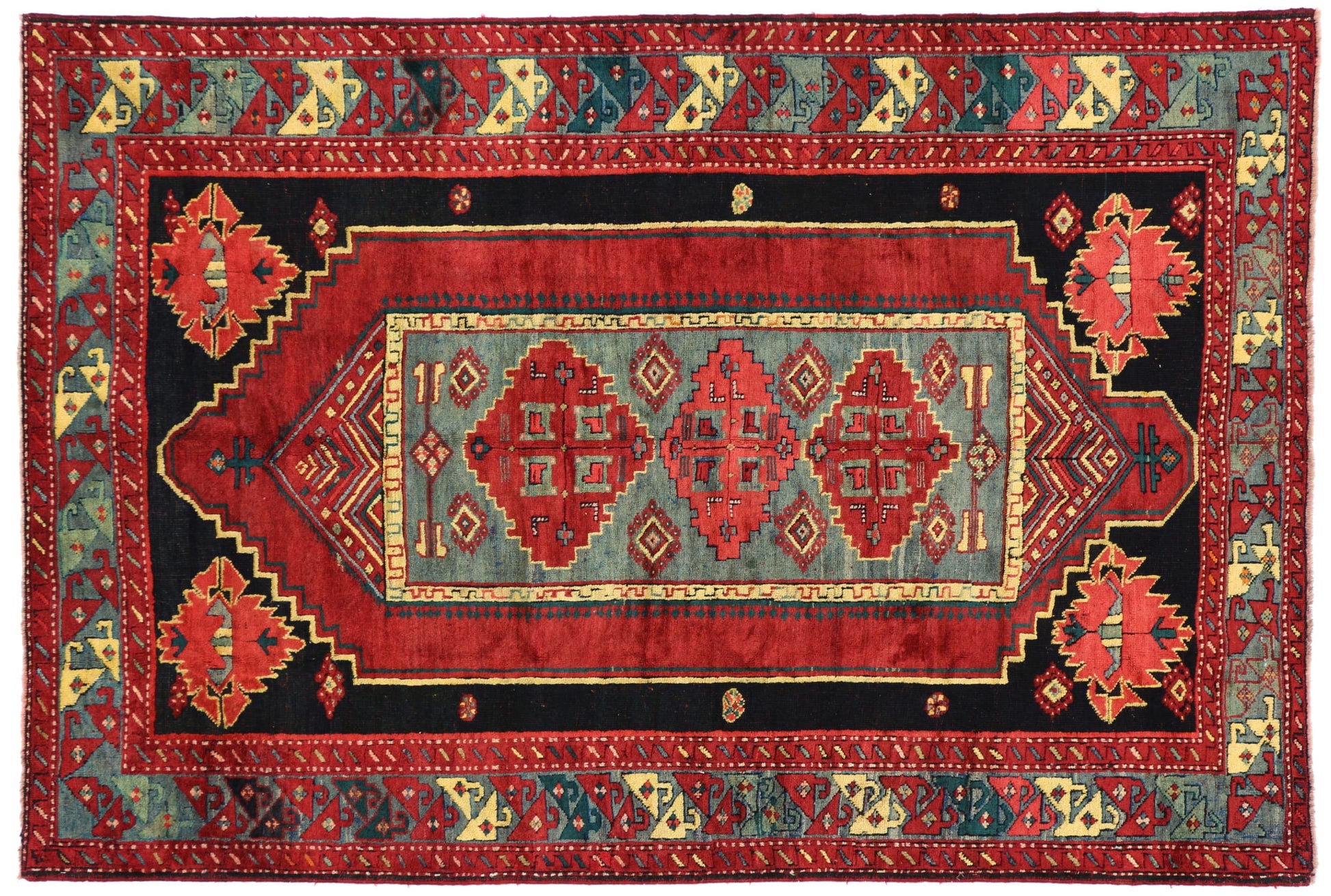 5 x 8 Vintage Kazak Rug 51119