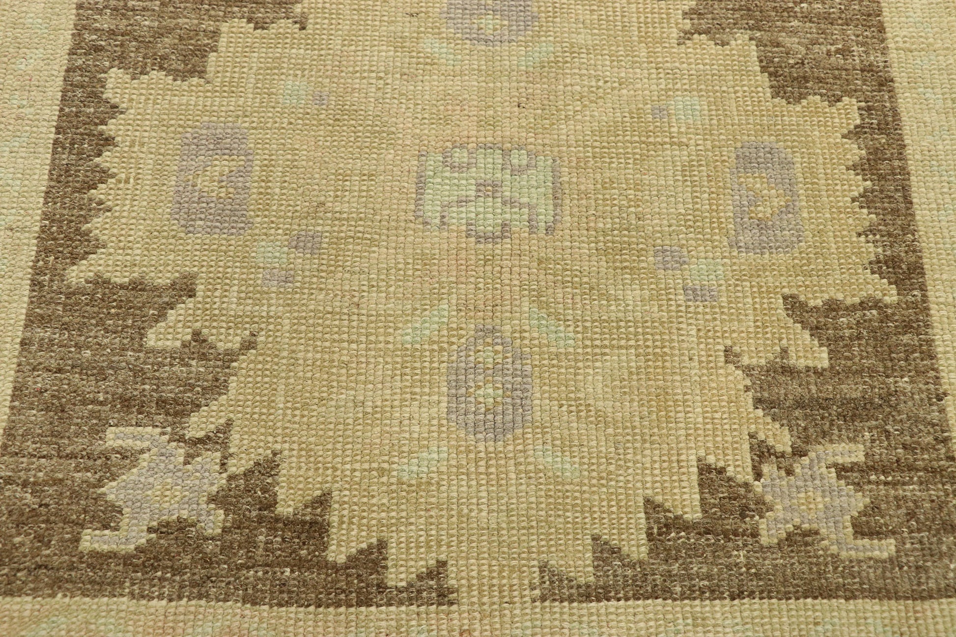 3 x 6 Vintage Turkish Oushak Rug 51126