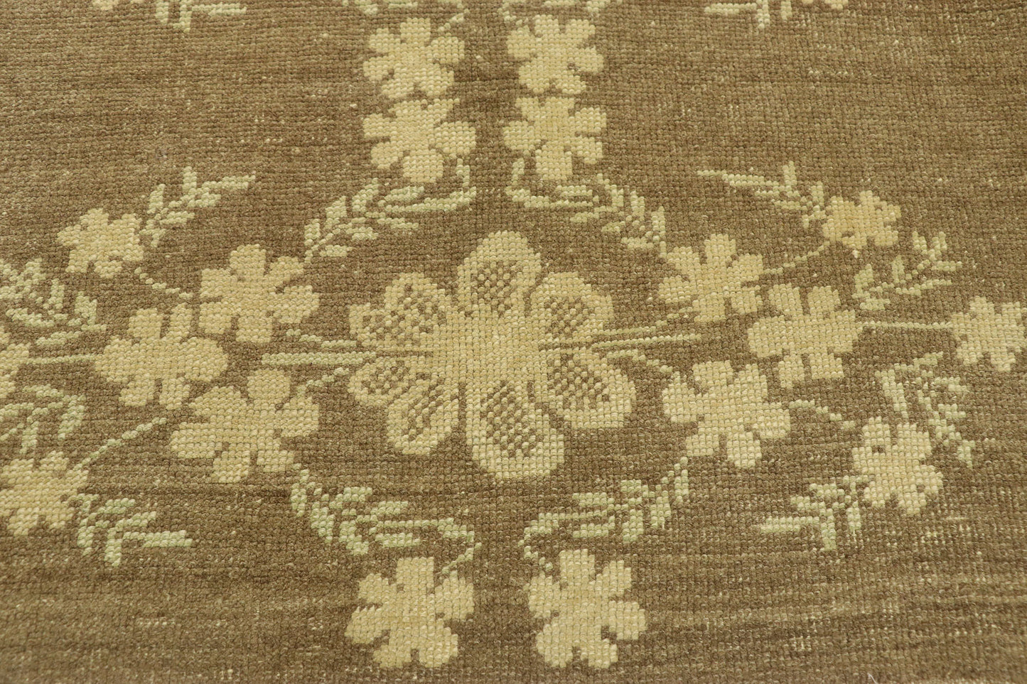 3 x 7 Vintage Turkish Oushak Rug 51127