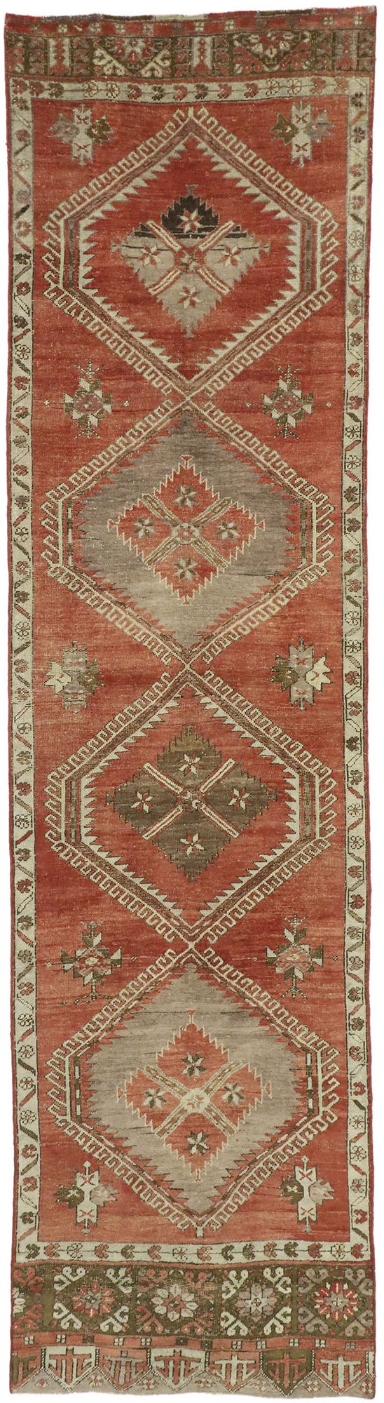 3 x 13 Vintage Oushak Rug 51141