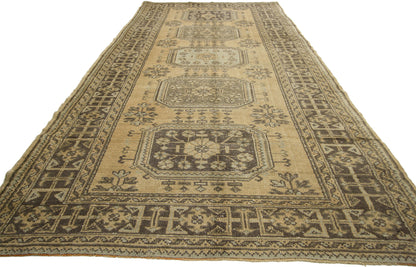 5 x 12 Vintage Turkish Oushak Rug 51144