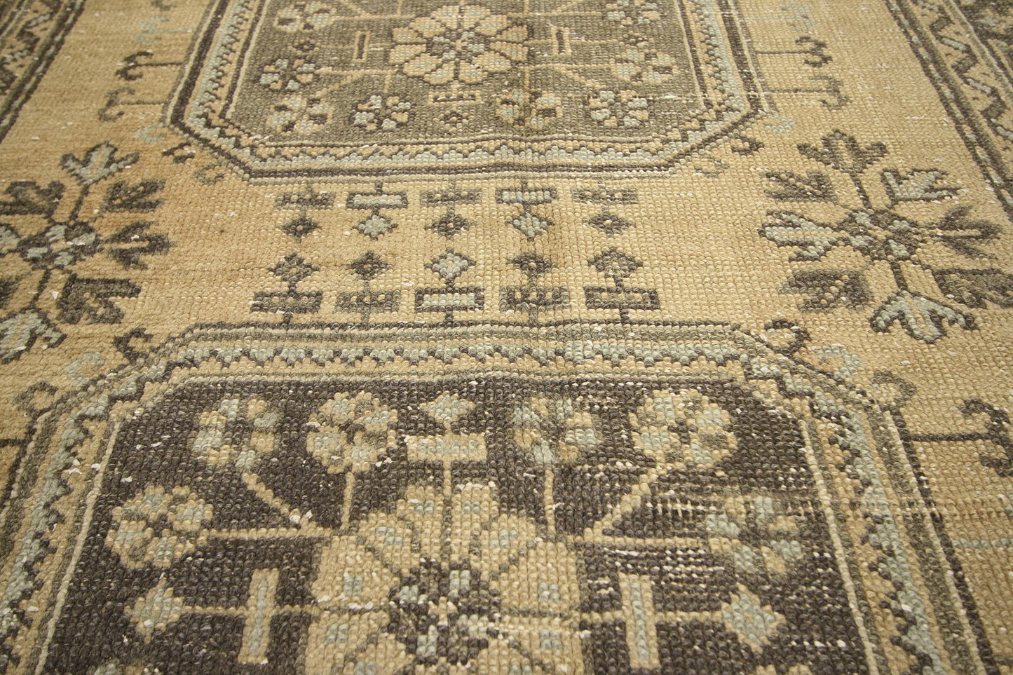 5 x 12 Vintage Turkish Oushak Rug 51144