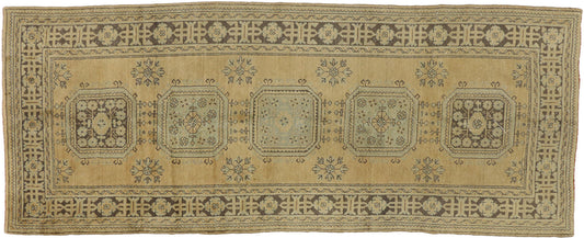 5 x 12 Vintage Turkish Oushak Rug 51146