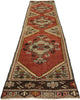 2 x 9 Vintage Red Turkish Oushak Rug 51147