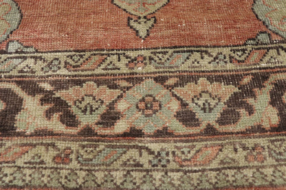 5 x 13 Vintage Turkish Oushak Rug 51149