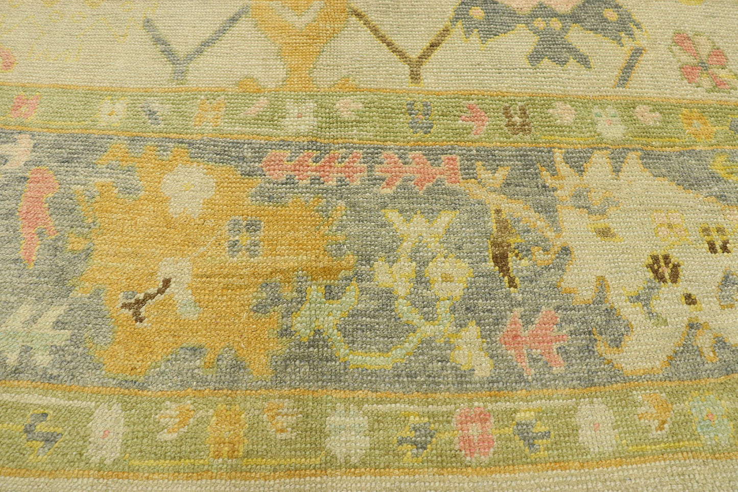 10 x 15 New Contemporary Turkish Oushak Rug 52152