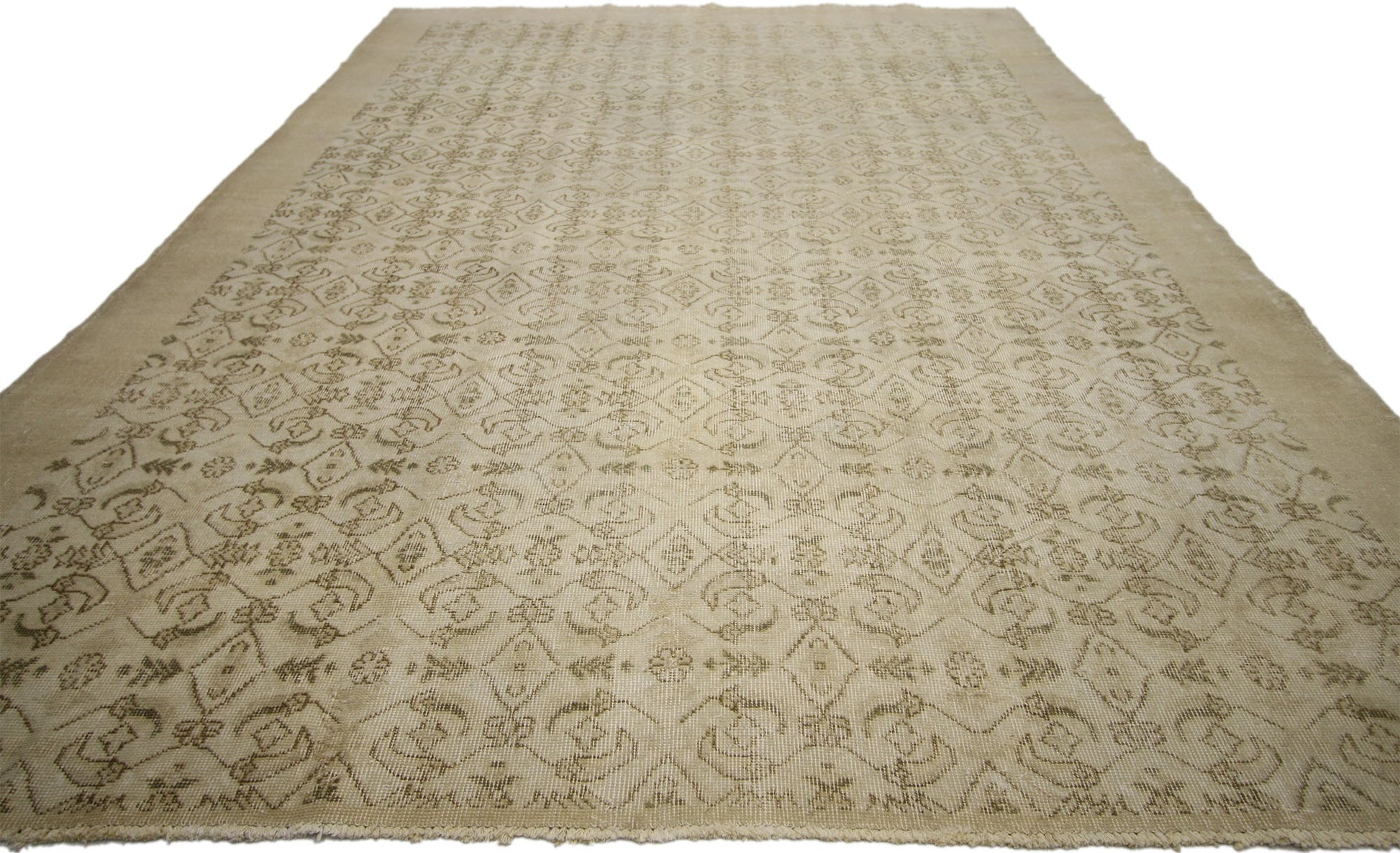 7 x 10 Vintage Turkish Sivas Rug 51153