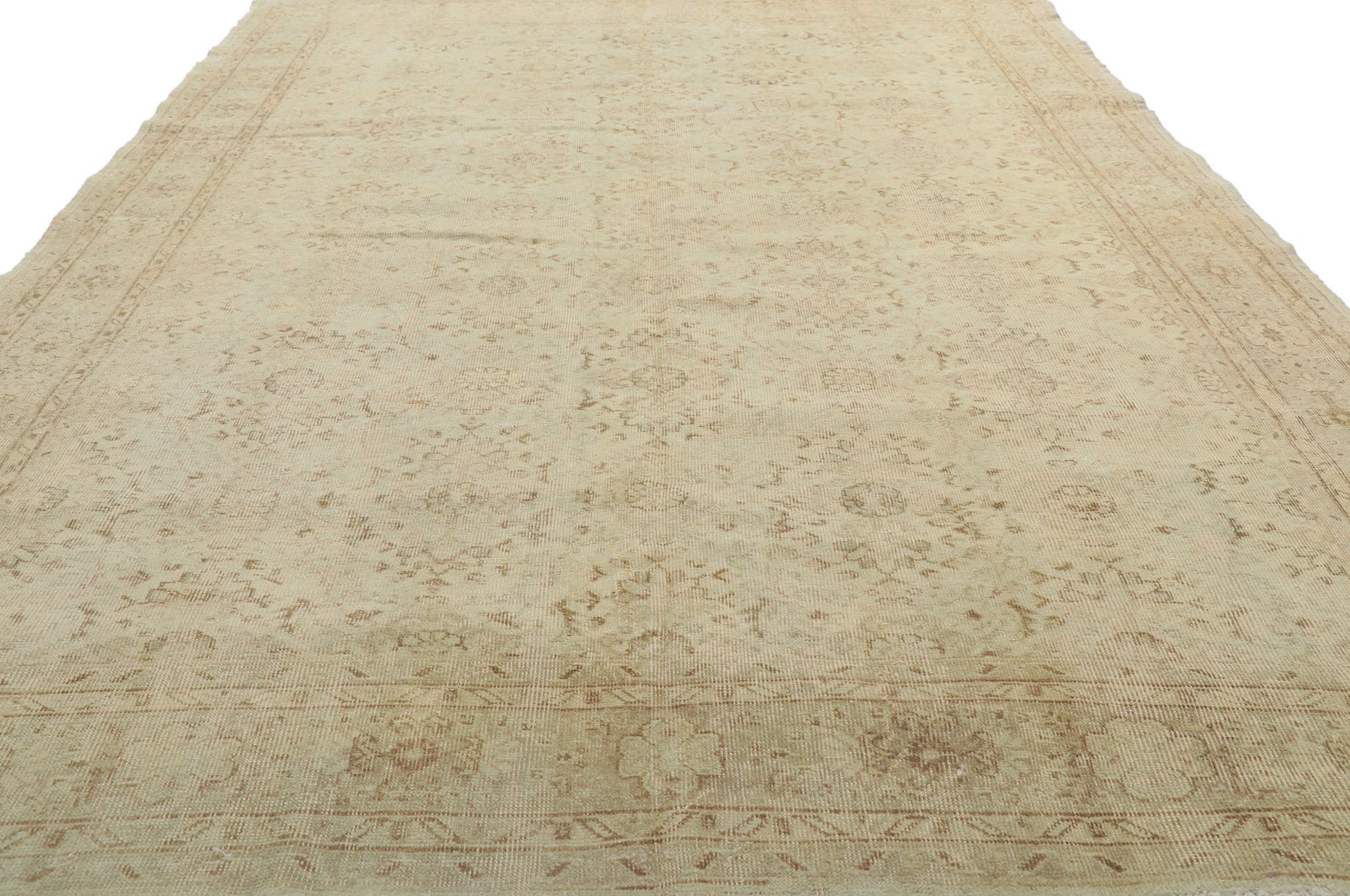 7 x 10 Vintage Turkish Sivas Rug 51154