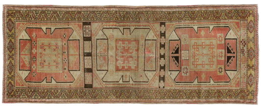 3 x 7 Vintage Oushak Rug 51156