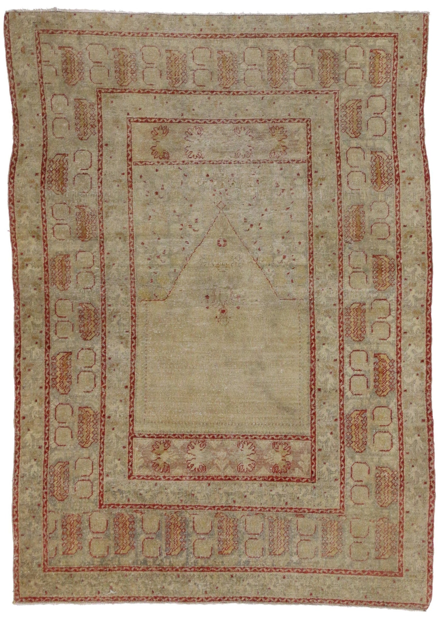 4 x 6 Vintage Turkish Sivas Rug 51167