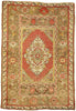 4 x 5 Vintage Turkish Oushak Rug 51178