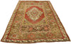 4 x 5 Vintage Turkish Oushak Rug 51178