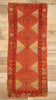 1 x 3 Vintage Turkish Yastik Rug 51179