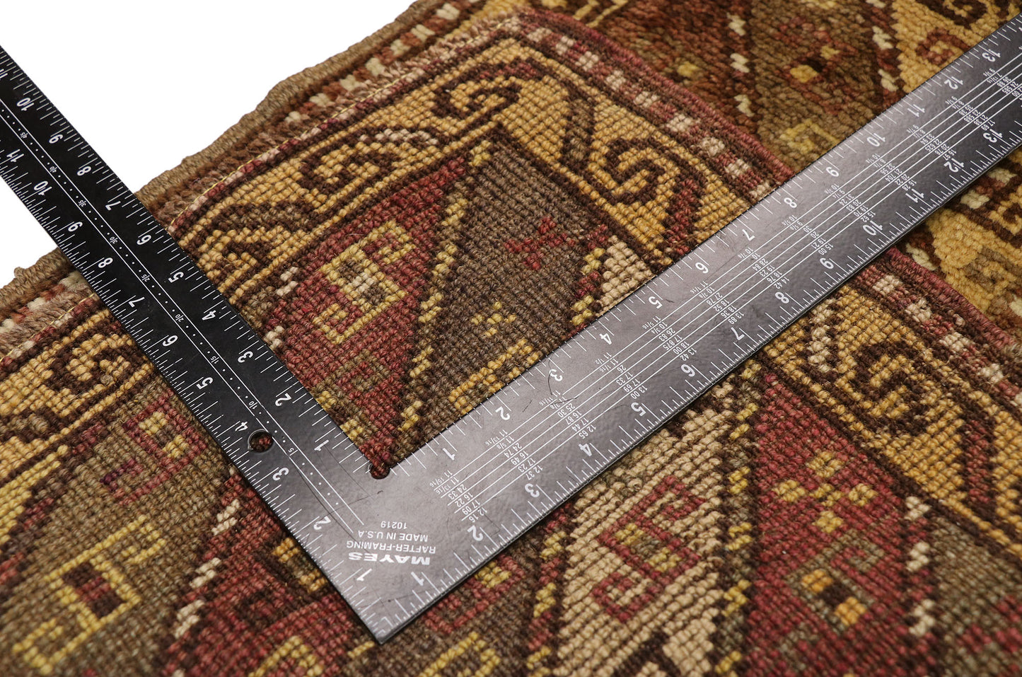 2 x 3 Vintage Turkish Yastik Rug 51180