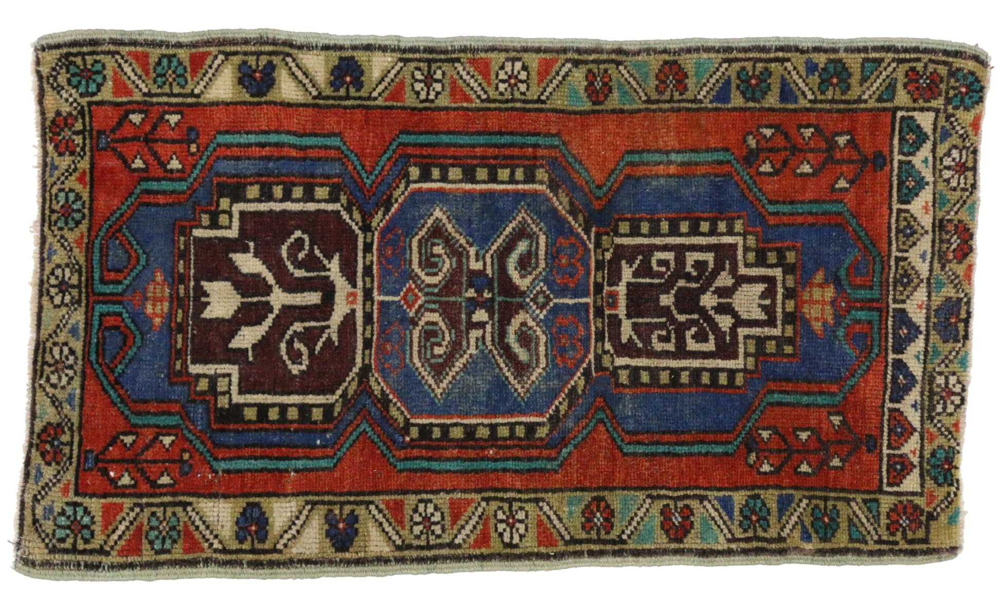 2 x 3 Vintage Yastik Rug 51181