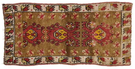 1 x 3 Vintage Yastik Rug 51183