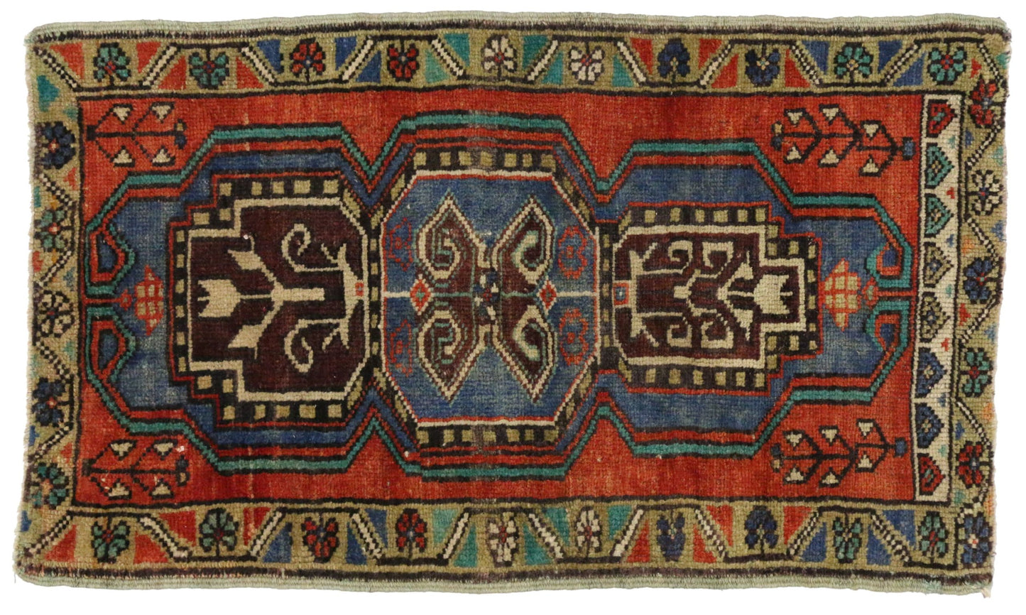 2 x 3 Vintage Yastik Rug 51188