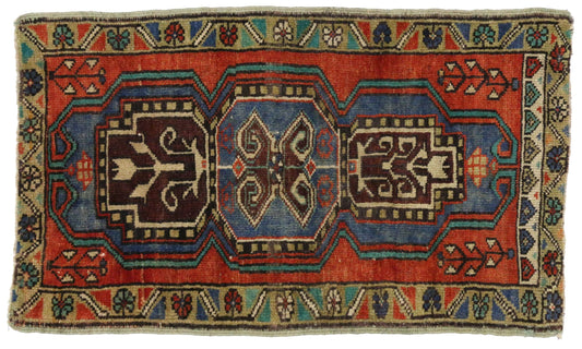 2 x 3 Vintage Yastik Rug 51188