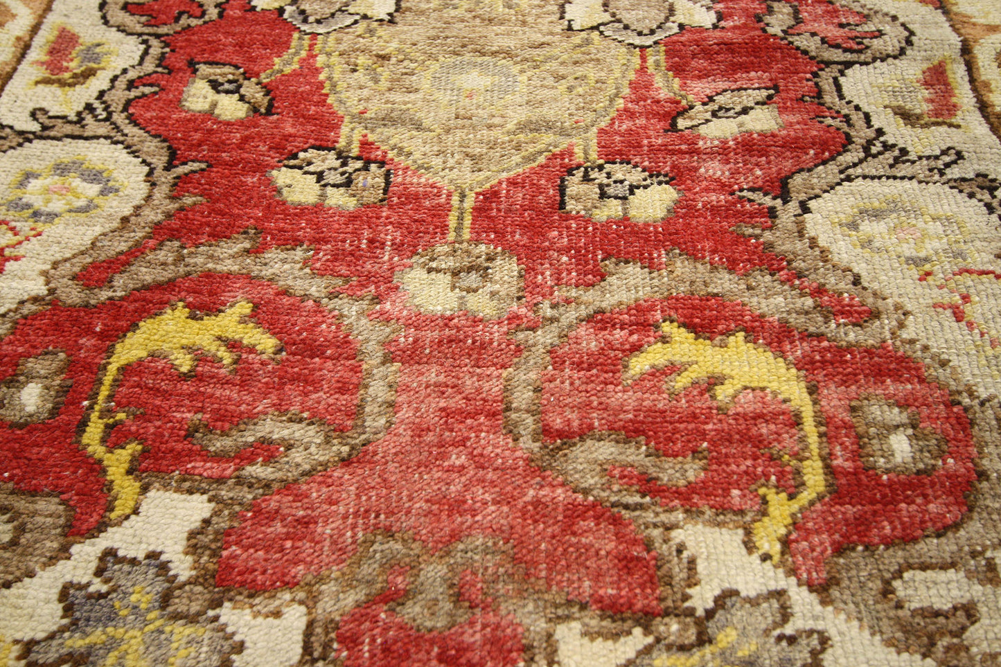 3 x 9 Vintage Turkish Oushak Runner 51189