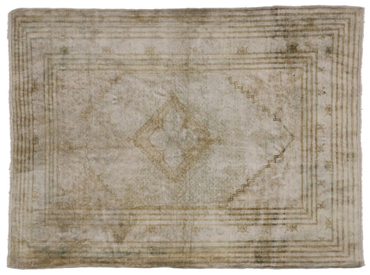 4 x 5 Vintage Oushak Rug 51191