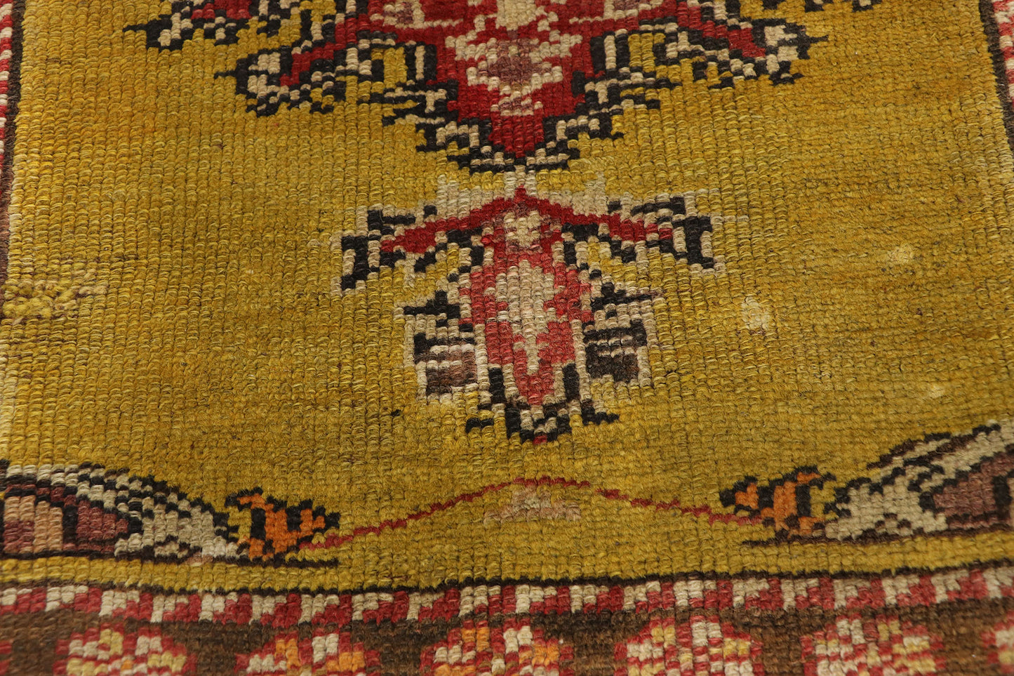 2 x 3 Vintage Turkish Yastik Rug 51197