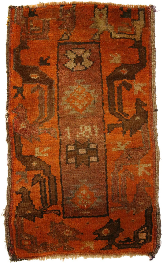 2 x3 Vintage Yastik Rug 51201