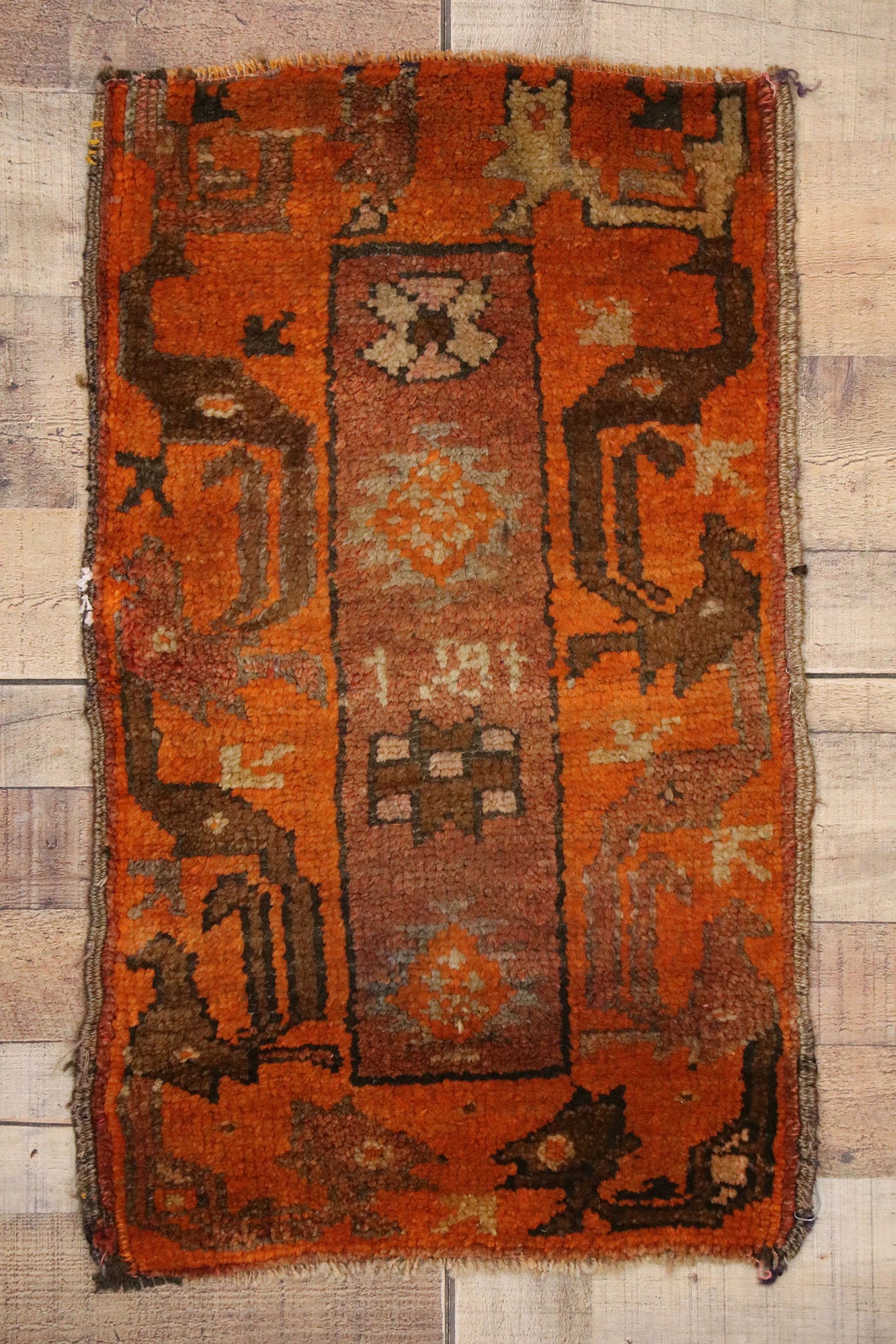 2 x3 Vintage Yastik Rug 51201