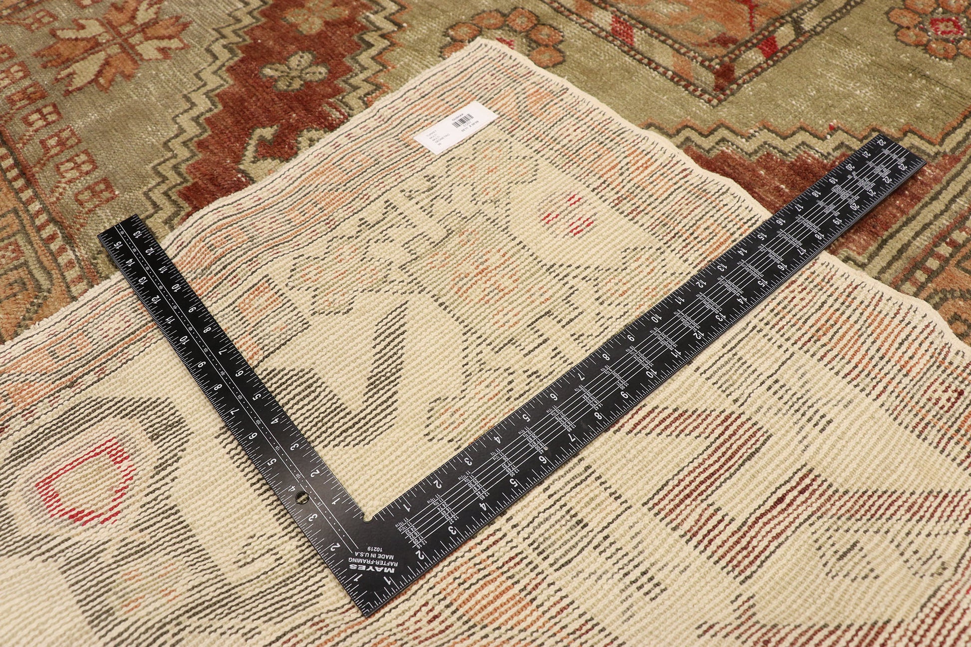 6 x 9 Vintage Oushak Rug 51203