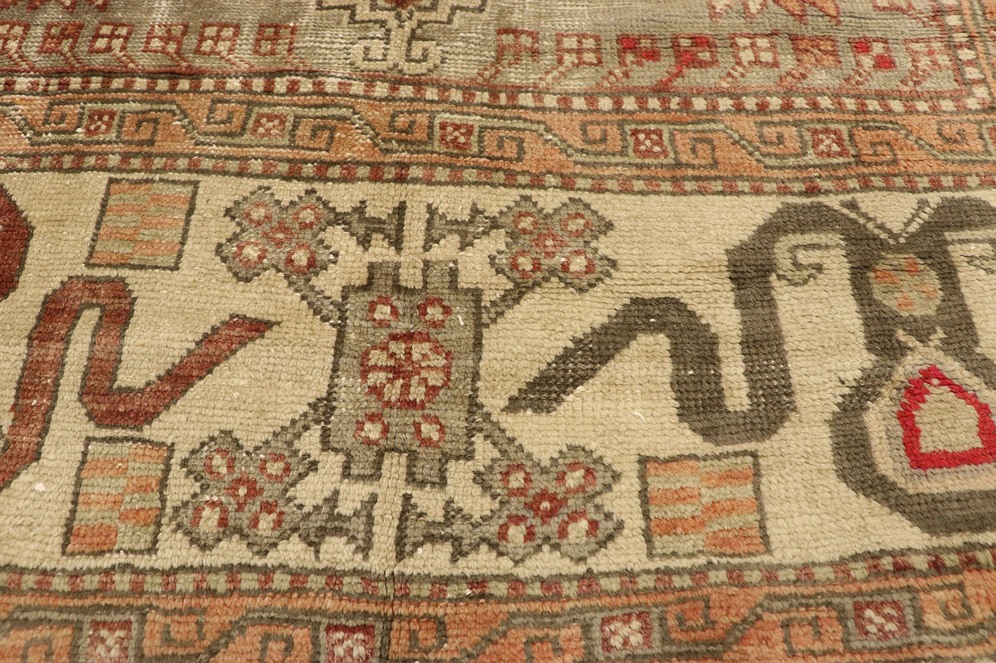 6 x 9 Vintage Oushak Rug 51203