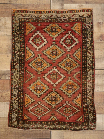 2 x 3 Vintage Yastik Rug 51204