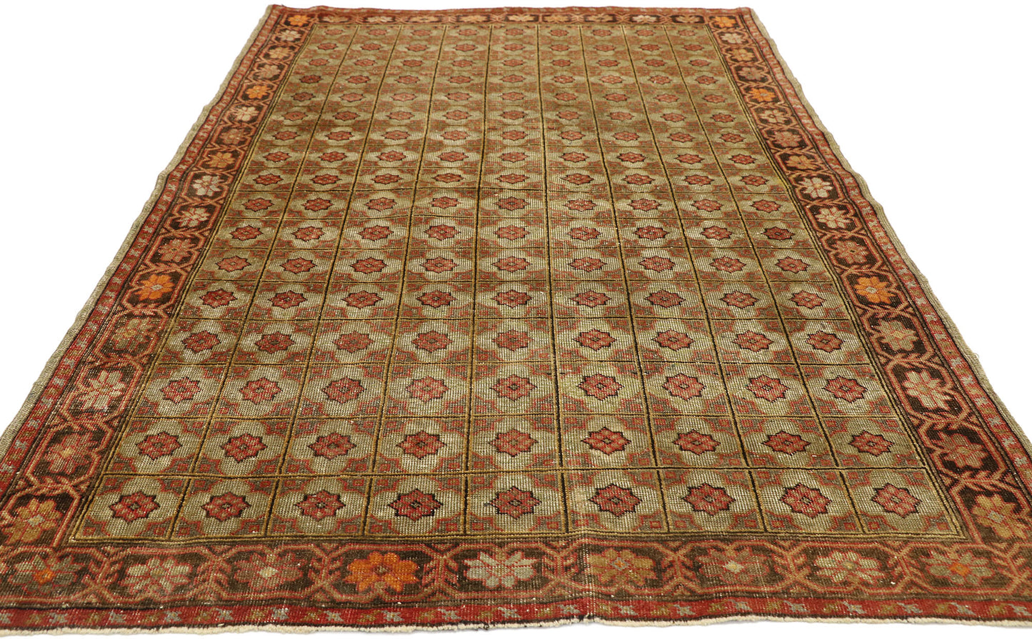 4 x 6 Vintage Oushak Rug 51205