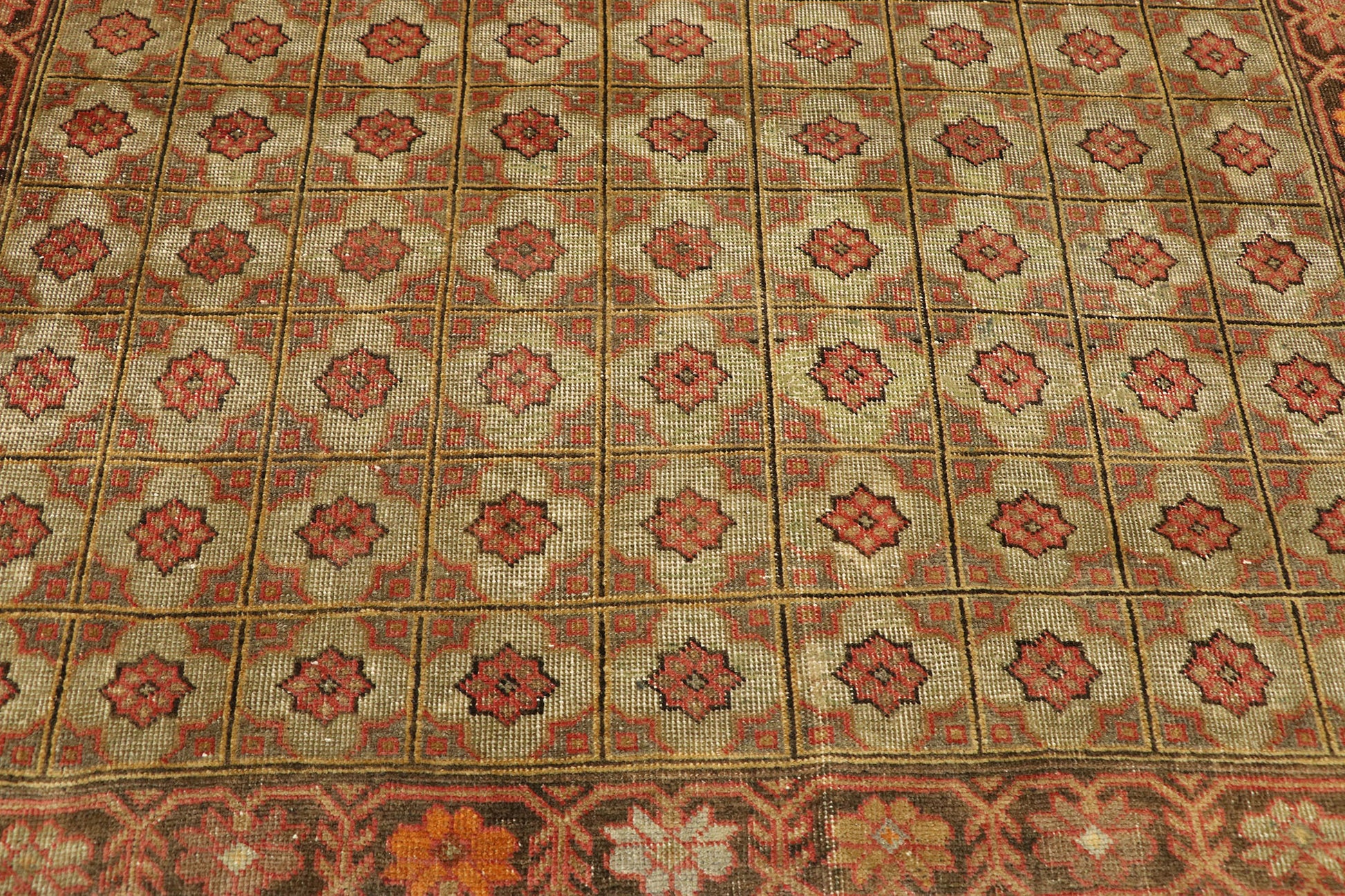 4 x 6 Vintage Oushak Rug 51205